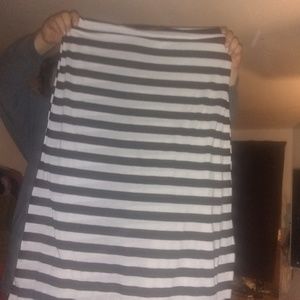 Striped skirt